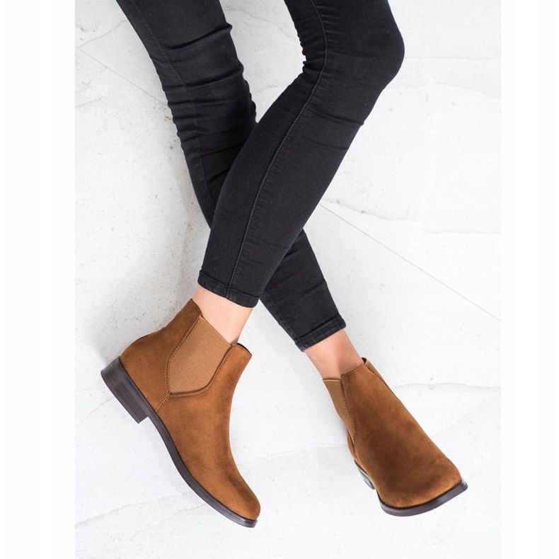 Clowse Botines Chelsea casuales marrón 1