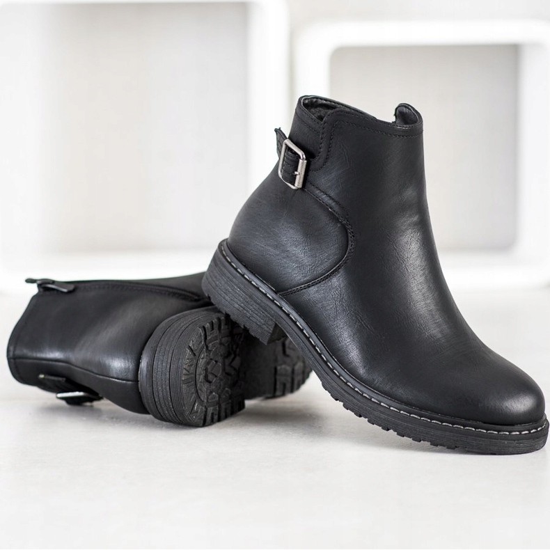 J. Star Botas casuales negro 1