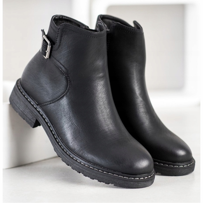 J. Star Botas casuales negro 2