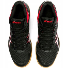 Zapatillas de voleibol Asics Gel-Task Mt 2 negro-rojo 1071A036 004 para hombre 1