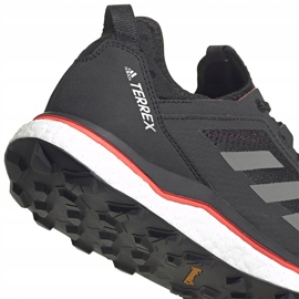 Zapatillas hombre adidas Terrex Agravic Flow negras y rojas FU7448 negro 4