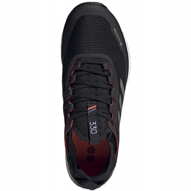 Zapatillas hombre adidas Terrex Agravic Flow negras y rojas FU7448 negro 1