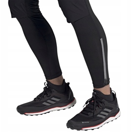 Zapatillas hombre adidas Terrex Agravic Flow negras y rojas FU7448 negro 3