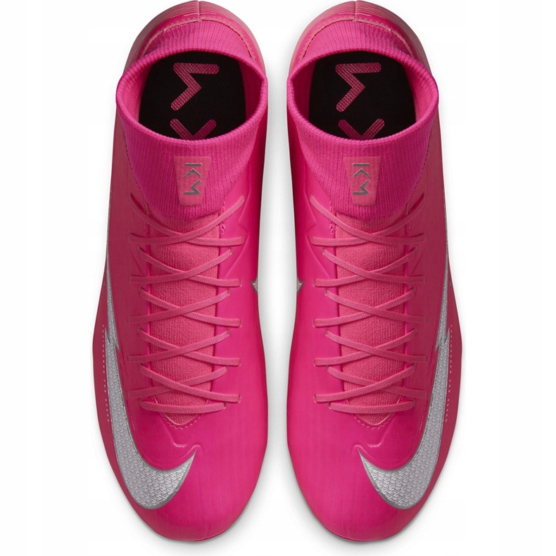 Zapatos de fútbol Nike Mercurial Superfly 7 Academy Km FG / MG DB5611 611 rosa rosa 1