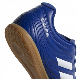 Adidas Copa 20.4 In zapatos de fútbol azul EH1853 4