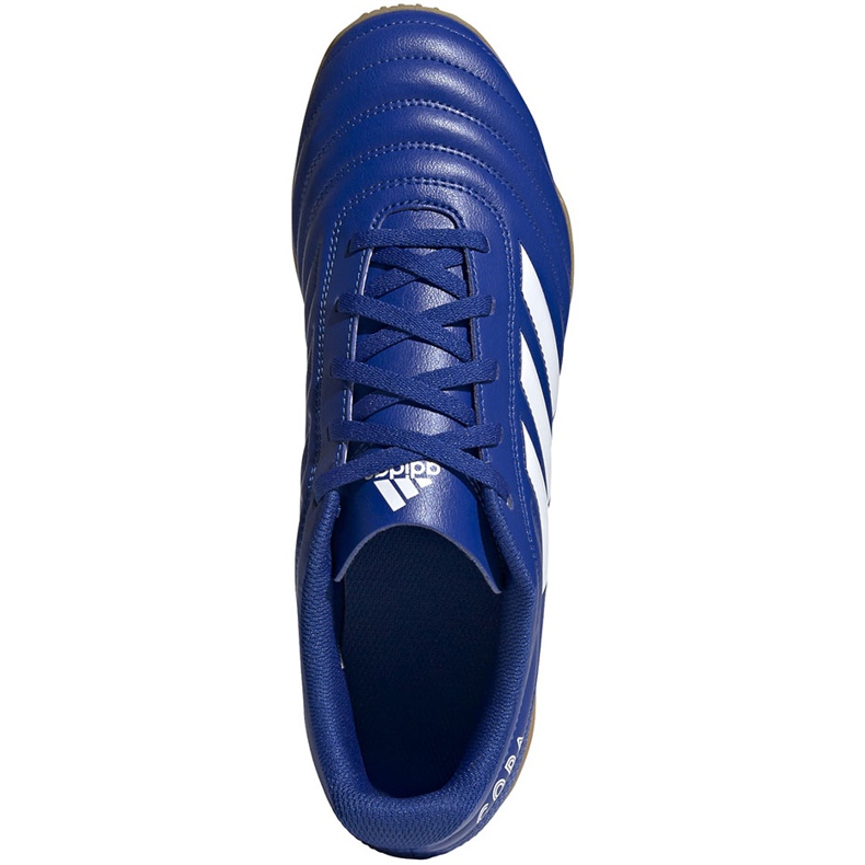 Adidas Copa 20.4 In zapatos de fútbol azul EH1853 1