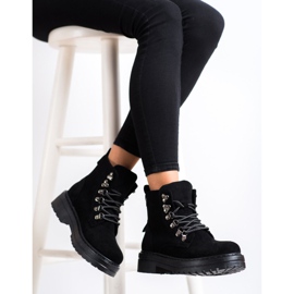 Bestelle Tramperos en la plataforma negro 4
