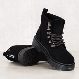 Bestelle Tramperos en la plataforma negro 3