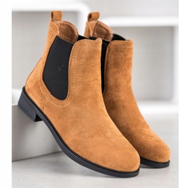 Botas Chelsea marrones con estilo marrón 2