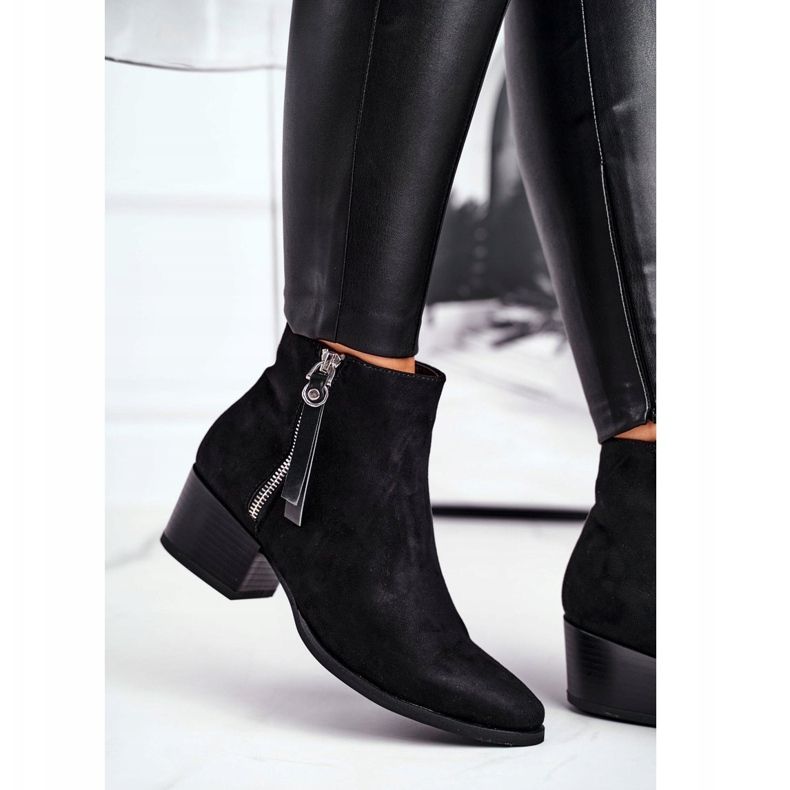 EVE Tacones altos discretamente negros con aislamiento para mujer 1 EVE Tacones altos discretamente negros con aislamiento para mujer 1