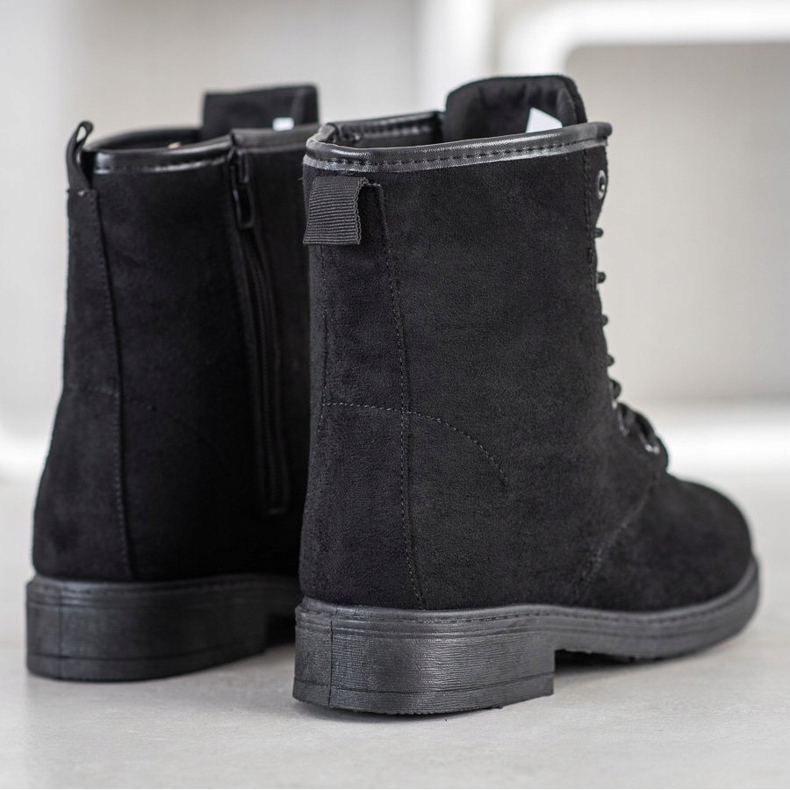 Emaks Tramperos de gamuza negro 1 Emaks Tramperos de gamuza negro 1