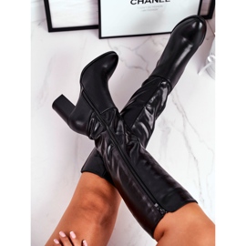 Botas altas de mujer Sergio Leone negro KZ278 3