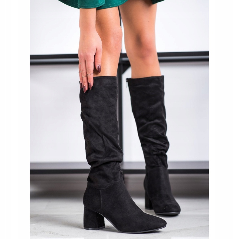 Flyfor Botas de ante negro 1 Flyfor Botas de ante negro 1