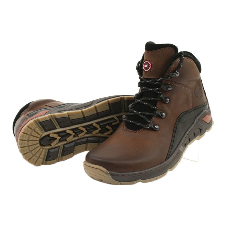 Botas de montaña para hombre Riko 903 marrón / negro 3