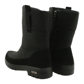 Botas de nieve de piel ligera Progress 20-09 negro 3 Botas de nieve de piel ligera Progress 20-09 negro 3