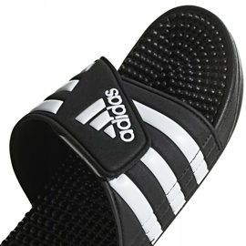 Zapatillas de hombre Adidas Adissage negras F35580 negro 5