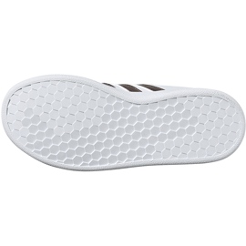 Zapatillas adidas Grand Court C blancas para niños EF0107 blanco dorado 6