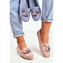 Evento Mocasines Mujer Ante 20PB35-2003 Beige Donna Mia 2