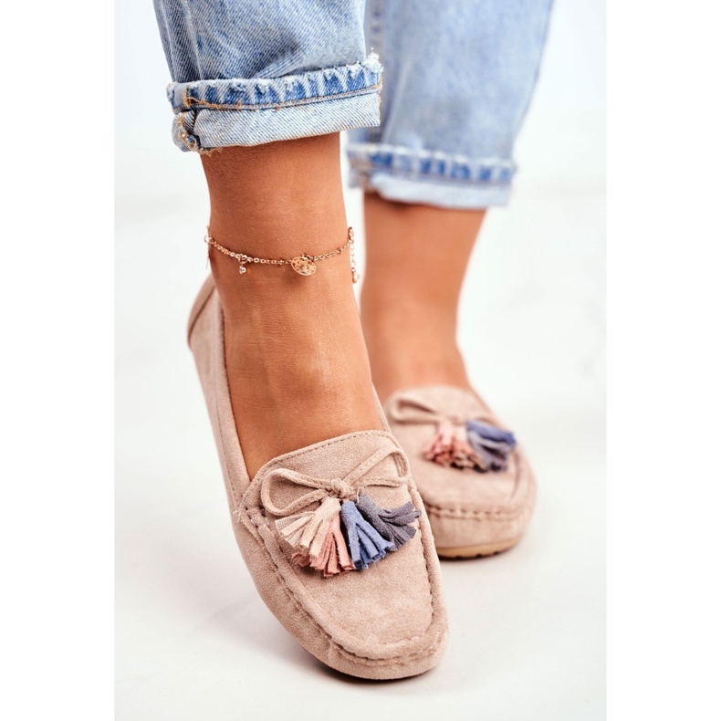 Evento Mocasines Mujer Ante 20PB35-2003 Beige Donna Mia 3