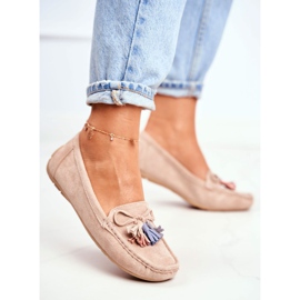 Evento Mocasines Mujer Ante 20PB35-2003 Beige Donna Mia 4