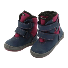 Botas botas con membrana TE-POR Mazurek 1351 M azul marino rosa 2