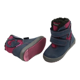 Botas botas con membrana TE-POR Mazurek 1351 M azul marino rosado 3