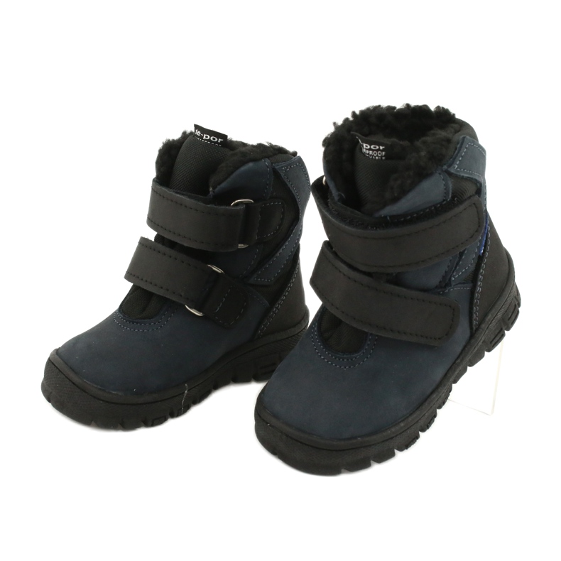 Botas botas con membrana Mazurek 1351 azul marino negro 2 Botas botas con membrana Mazurek 1351 azul marino negro 2