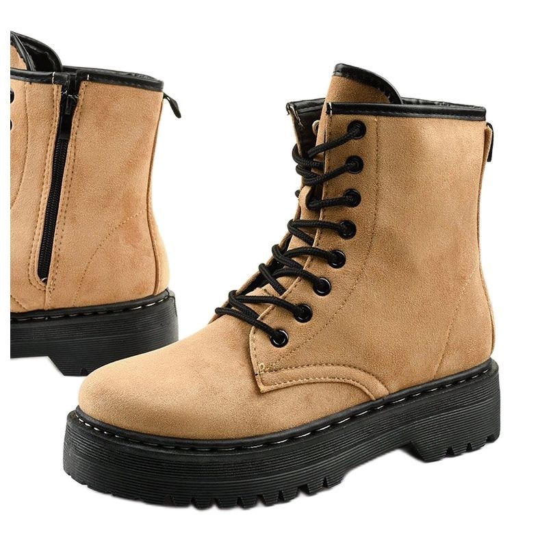Botas beige LKS3 1 Botas beige LKS3 1