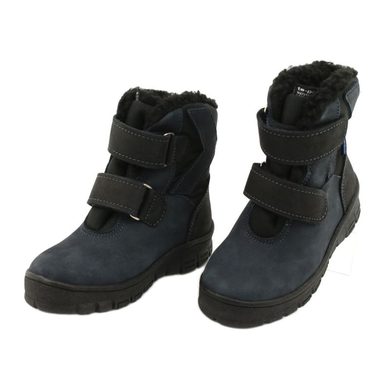 Botas con membrana Mazurek 1351 azul marino negro 2