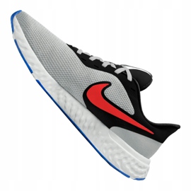 Zapatillas de running Nike Revolution 5 M BQ3204-011 negro gris 3