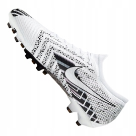 Calzado de fútbol Nike Vapor 13 Pro Mds Ag M CJ9981-110 negro, blanco, gris / plateado blanco 1