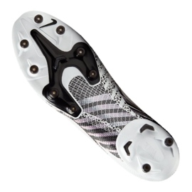 Calzado de fútbol Nike Vapor 13 Pro Mds Ag M CJ9981-110 negro, blanco, gris / plateado blanco 3