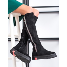 Seastar Botas por encima de la rodilla negro 2