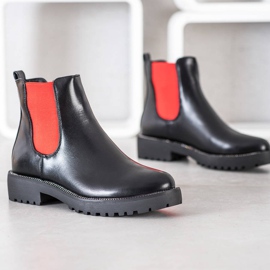 Bello Star Botas Chelsea cómodas negro 1