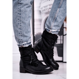 Botas de trabajo para mujer Black Bear negro 1