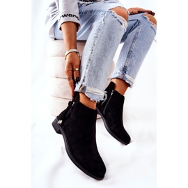 Botas Mujer Negras de Ante Numbero negro 4