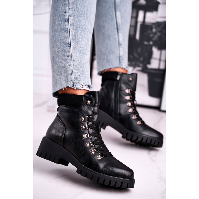 Botas de trabajo para mujer Endragon negras negro 1