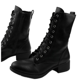 Botas negras mate de Xiseli boots negro 1 Botas negras mate de Xiseli boots negro 1