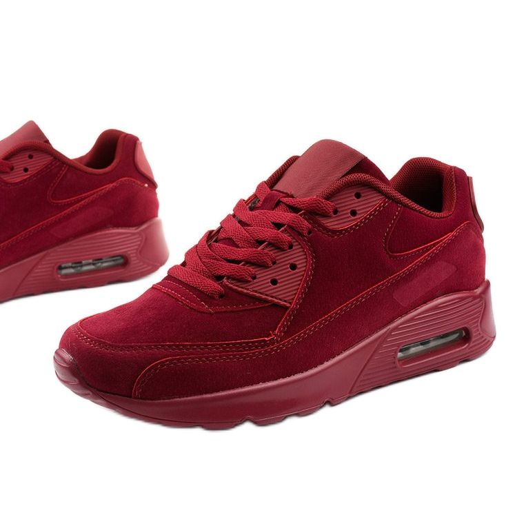 Calzado deportivo rojo hombre 55109-2 2 Calzado deportivo rojo hombre 55109-2 2