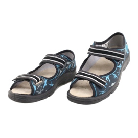Calzado infantil befado 869X143 azul gris multicolor 5