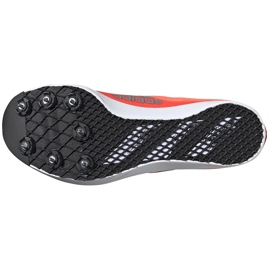 Zapatillas de hombres adidas Adizero lJ spikes naranjas EG6172 5