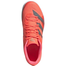 Zapatillas de hombres adidas Adizero lJ spikes naranjas EG6172 4
