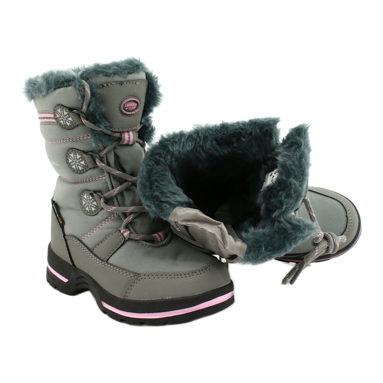 American Club Botas impermeables americanas softhell SN13 / 20 gris rosado 3