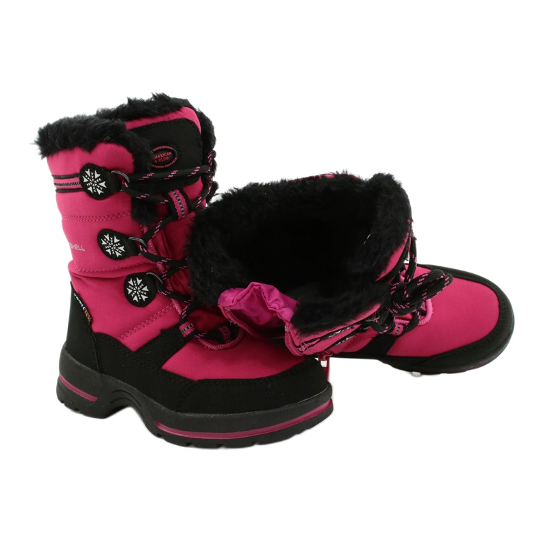 American Club Botas impermeables americanas softhell SN13 / 20 fucsia negro rosa 3