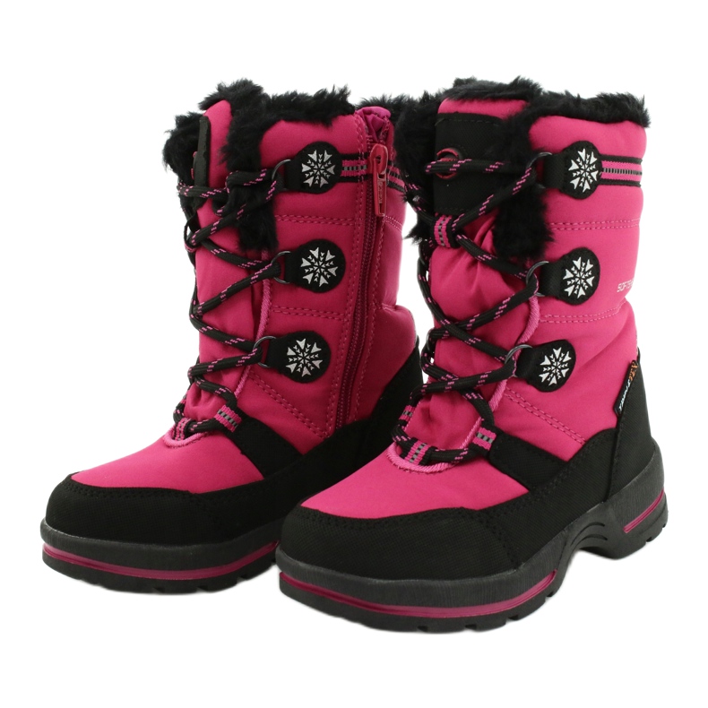 American Club Botas impermeables americanas softhell SN13 / 20 fucsia negro rosado 2