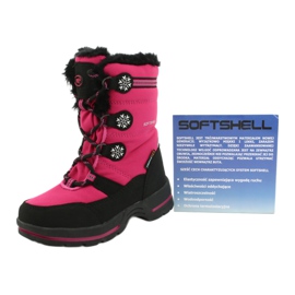 American Club Botas impermeables americanas softhell SN13 / 20 fucsia negro rosa 4