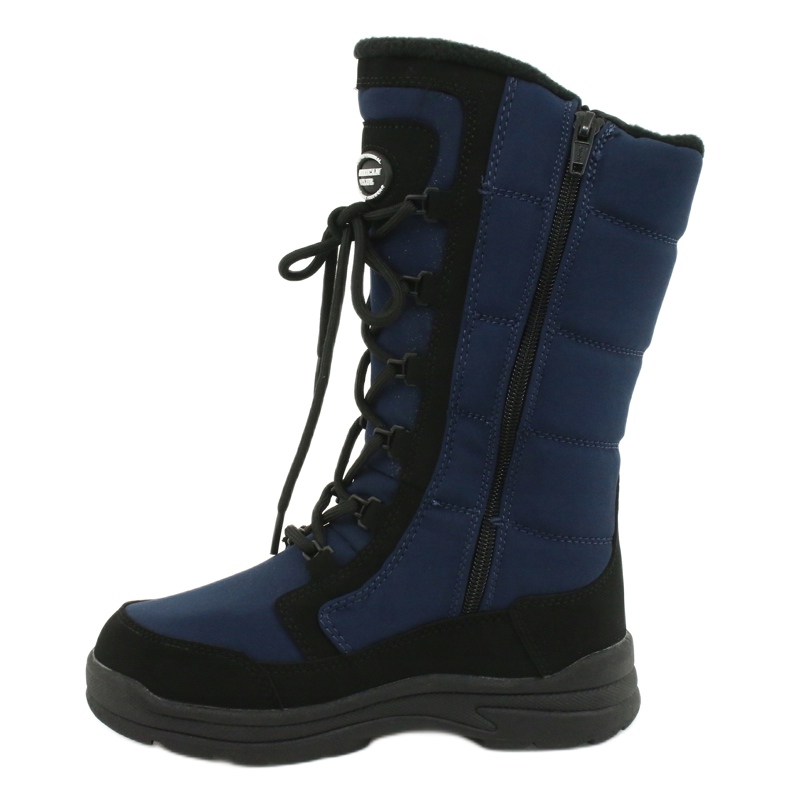 American Club Botas softshell americanas con membrana azul marino SN12 / 20 negro 2