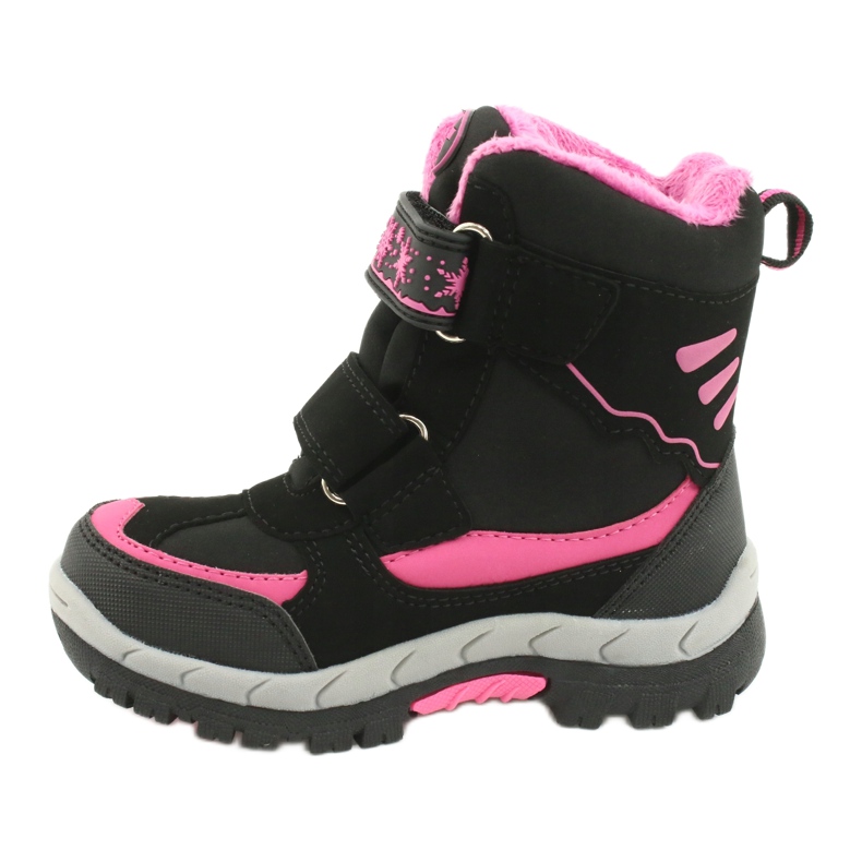 American Club Botas impermeables americanas con membrana HL46 / 20 negro rosado 2