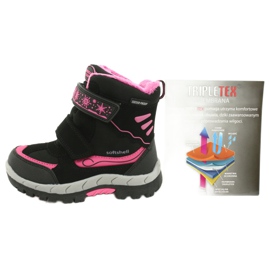 American Club Botas impermeables americanas con membrana HL46 / 20 negro rosa 5
