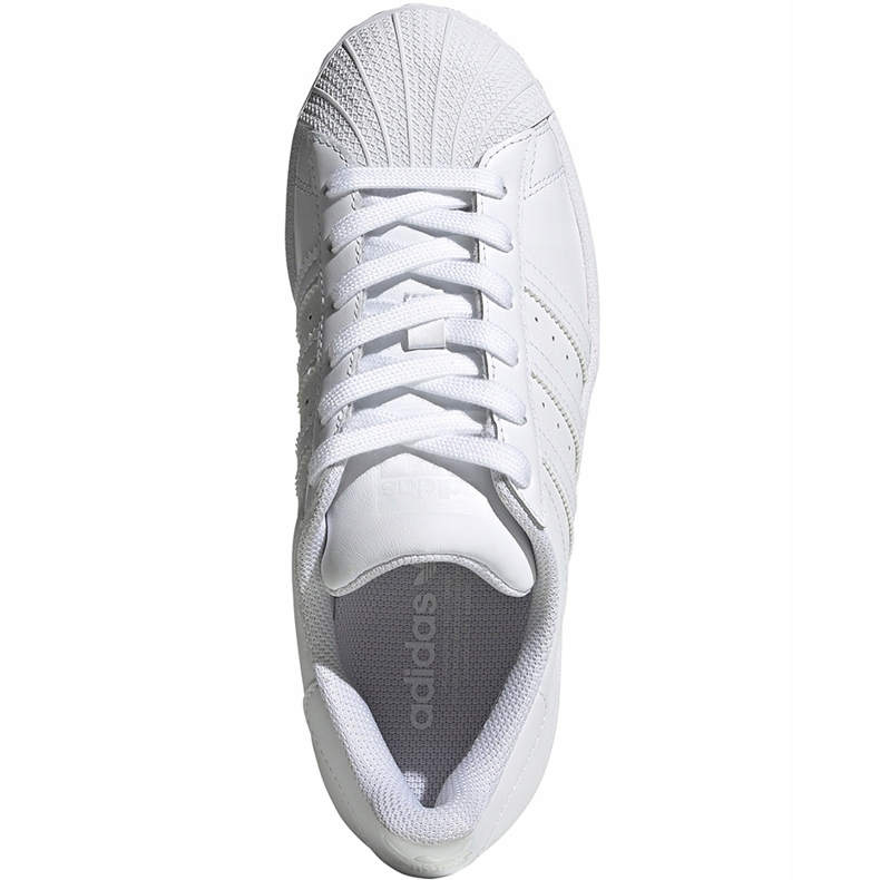 Zapatillas adidas Superstar J blancas para niños EF5399 blanco 1